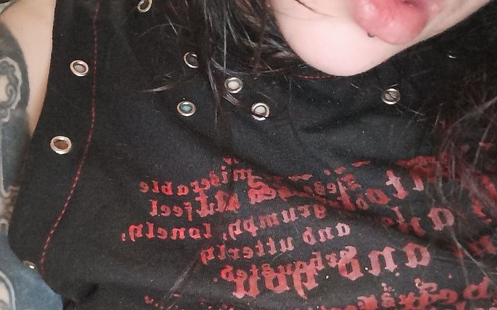 Inked Devil Xxx: Punk Teen+18mom Natural Big Lips and Tits