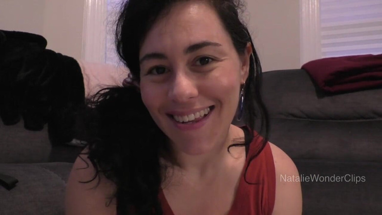 Natalie Wonder: Showing you how to play with your little penis and...