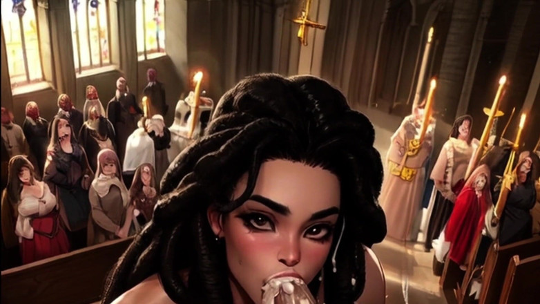 Spicy Toons: La figa della chiesa è la miglior figa