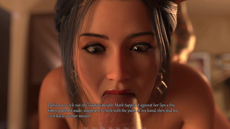 3D Cartoon Porn: Lust massage room 5 - finální sexuální scéna Claudia saje ptáka svého...