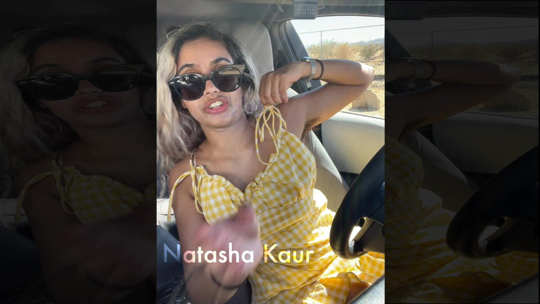 Natasha Kaur: Je me débats avec les ceintures de ma robe