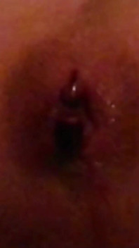 Glass Toy Fully Inside My Ass!