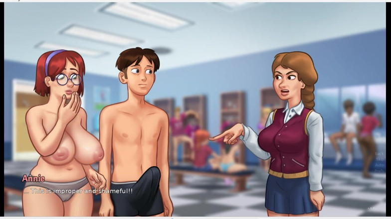 XXX Games Bunk: Yaz zamanı efsanesi - oyun - rol yapma - judith intro sahneleri