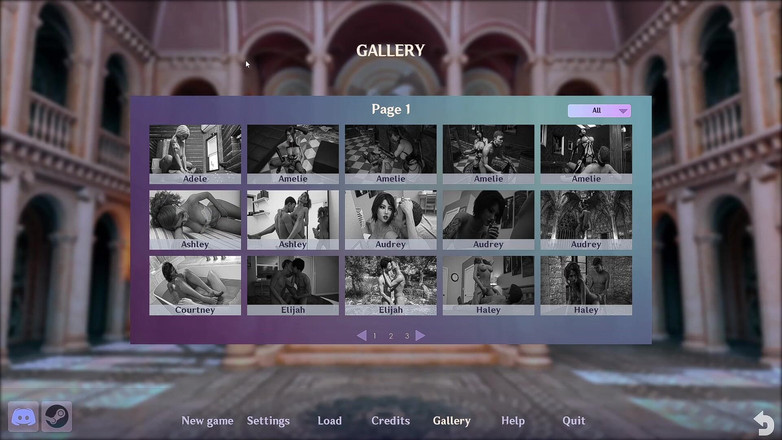 LewdArcade: Хтива академія, сезон 3, галерея [частина 02] Порно гра [18+] Гра з 3D візуальним романом на основі історії