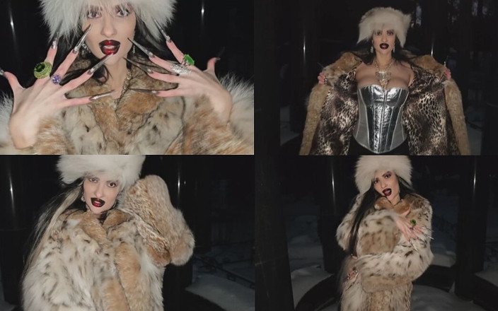 Princess18_: A Gothic Witch Seduces You During a Winter Snowstorm with...