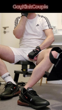 Sport Sweat Makes Me Cum in My Socks