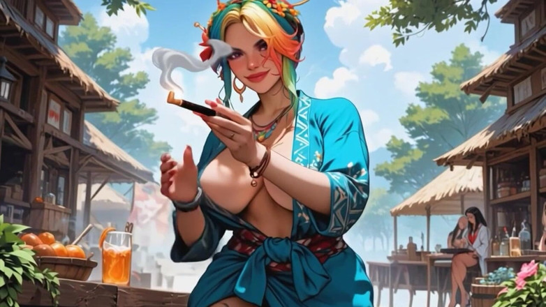 Wildberry trans AI: Ai Генерируемый шмелем больших хуев чрезмерно течет сперма