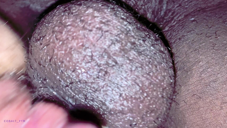 Cobalt FTM: FTMのツインクがパパのペニスを崇拝し、激しく生の突きを浴びる