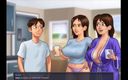 X_gamer: Day Four at home with jenny and Debbie - Summertime saga...