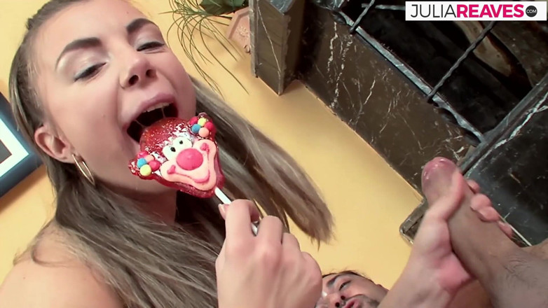 Discover 4K: Skinny babe masturbates with a candy then gets fucked by...