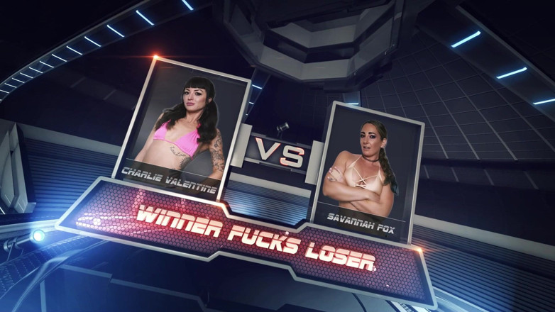 Evolved Fights Lez: Charlie Valentine Vs Savannah Fox Female Wrestling
