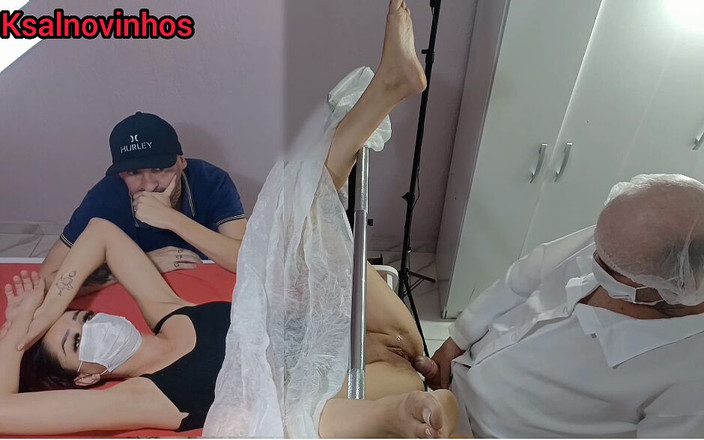 ksalnovinhos: 人妻不喜欢妇科检查，也不懂