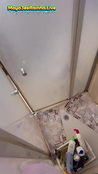 Big Belly BBW Shower Time Fun: Saggy Tits, Amazing Big Booty & Wet Curvy Body