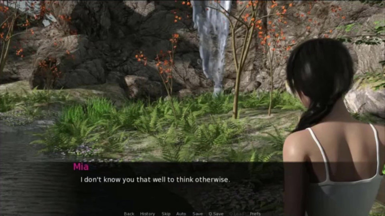 Visual Novels: Pine falls part 7