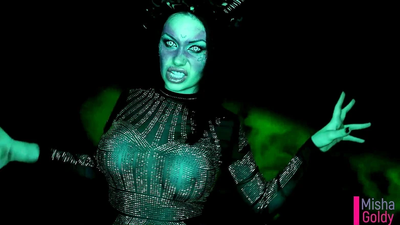 Goddess Misha Goldy: Demonic choice: forever tormented or swallowed alive