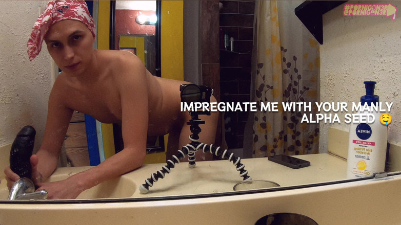 PornigonThaThiiird: A Quick Butt Play B4 My Shower Cum Dick Me...