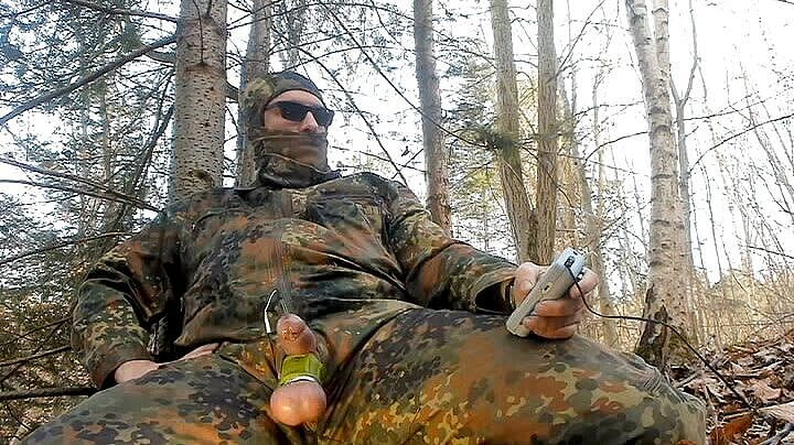 Gaylectrician: Elektrický výstřik v lese 21-03-27