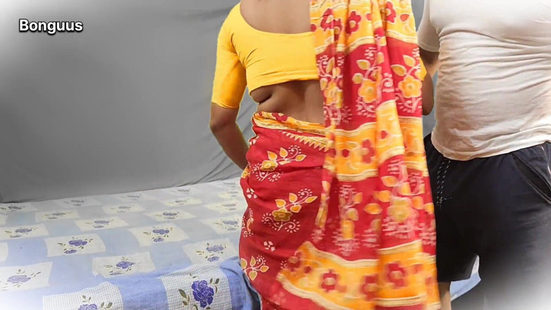 Riya Bonguus: Dress Tailor Fucks Big Boob MILF Then Cum Inside Her...