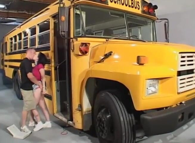 American X: Kinky sex in the bus!