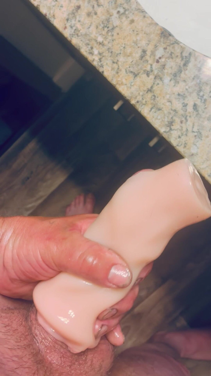 Richard Copafeel: Testing New Pocket Pussy with My Thick, Hard, Long Cock.