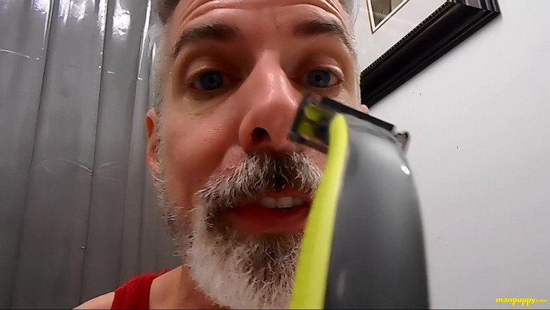 Man Puppy: Научить тебя бриться - папочка гигант 8
