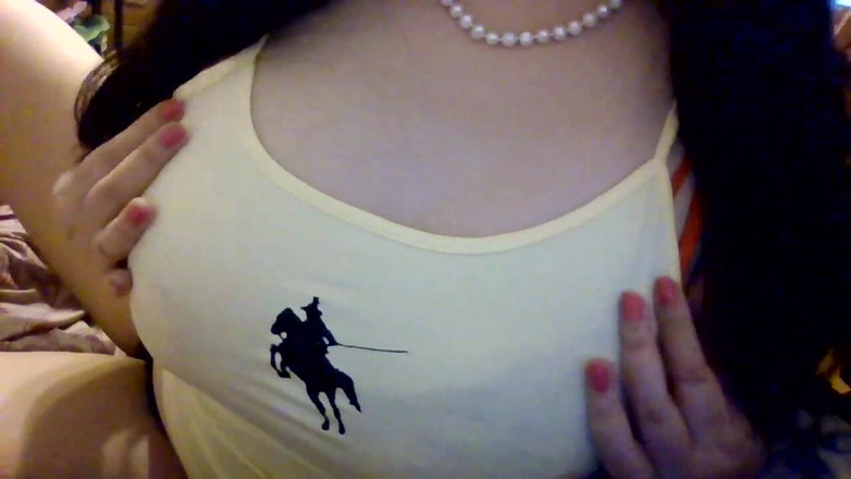 AsiaLuvDoll: Goon toket Asiaku ngocok kontol, pemujaan toket