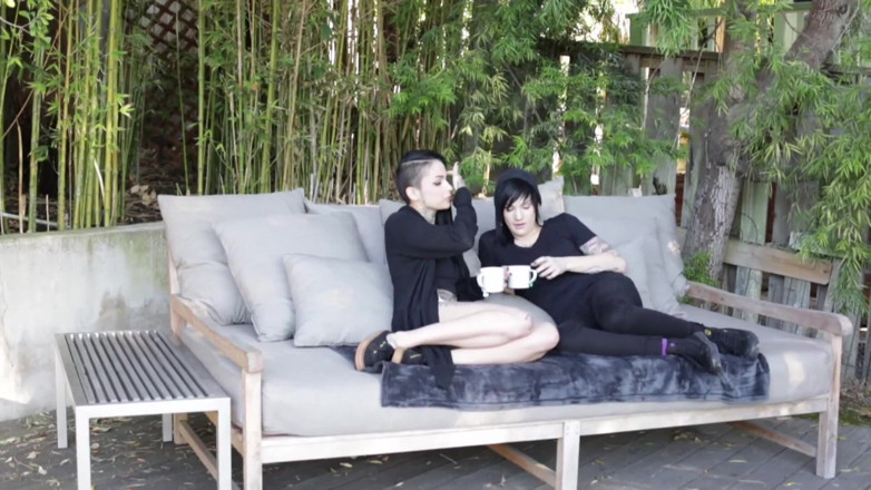 Lezdom Austria: Tattoo beauties have lesbo sex