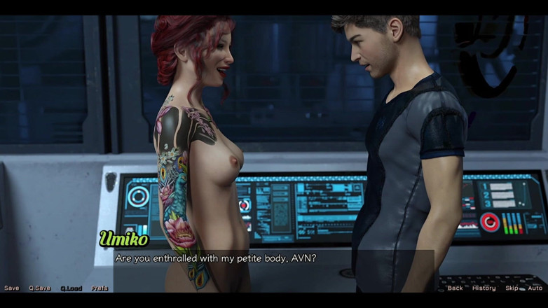 AVN Teller: Stranded in Space - Fucking the Horny Asian Scientist