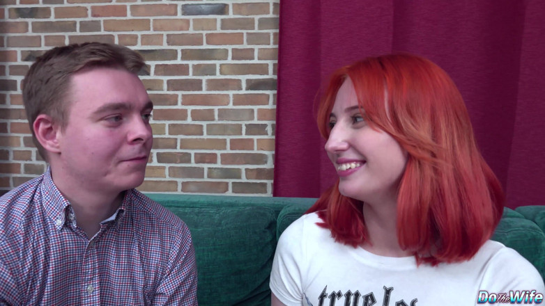 Porn Gutter: Redheaded Wife Emma Korti Gets Anally Creampied as Husband Watches