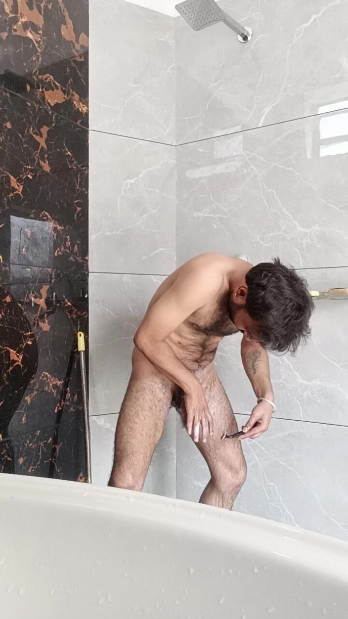 Rajasthani-old-lover: Indian Hot Man Enjoy Masturbation with Live Friends