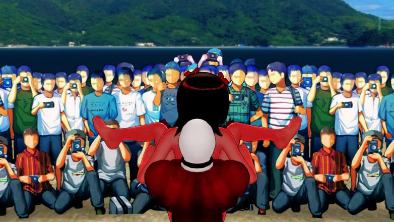 Velvixian: Scopata pubblica di fronte alla folla