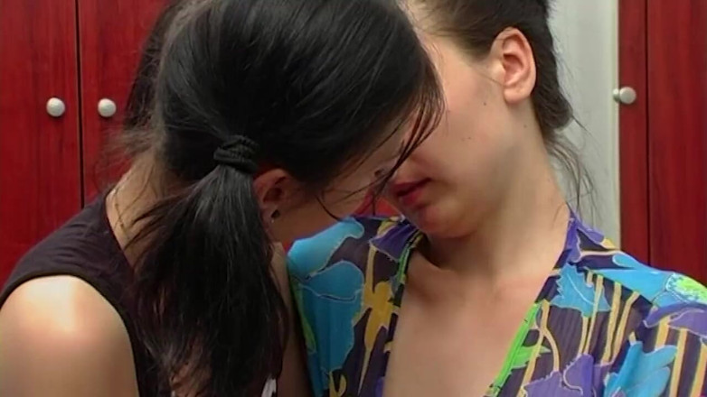 SapphoFilms - By Nikoletta Garian - Real Lesbian: Slim Lesbian Chicks Showing How It's Done