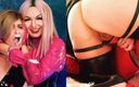 Arya Grander: Strap-on jebanie Big Ass Slut! Głębokie gardło i trening rozciągania...