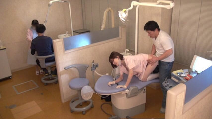 CherryBONBON: Secret Clinic Heat the Hygienist Lets Overflow