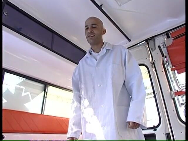 Just X Star: Sexy doctor hard fucked in an ambulance