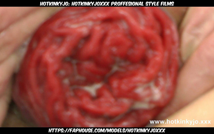 Hotkinkyjo: Hotkinkyjoxxx proffesional style films: Сексуальный самостоятельный анальный фистинг и пролапс зебры