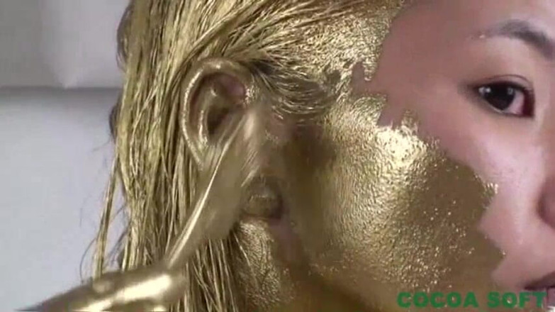 Cocoa Soft: Gold paint 004