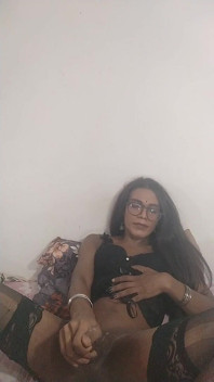 Indian Sissy Girl Cumming in Live Stream and Eating Drinking All Her Sweet Milk