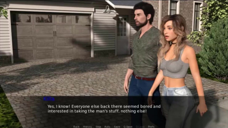 Visual Novels: Pine falls part 22