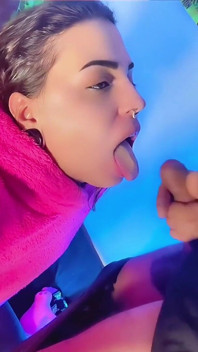 Getting Cum in My Mouth Like a Good Girl