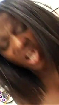 Black Slut in Sexy Lingerie Begs for a Big Black Cock