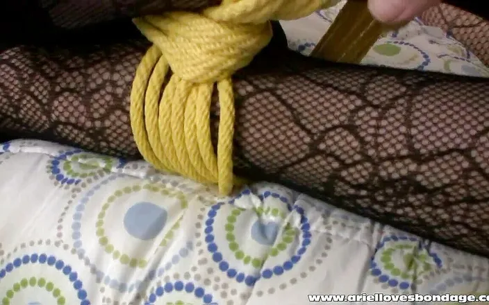Spungy Gunk Films: Tied up, gagged and groped. She loves it!