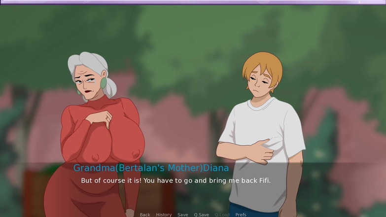 Miss Kitty 2K: 家の秘密 - パート49日光浴古い猫 by Foxie2k