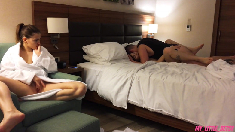 My Little Betsy: First I Fuck My GF and Then Her Friend - Cum...