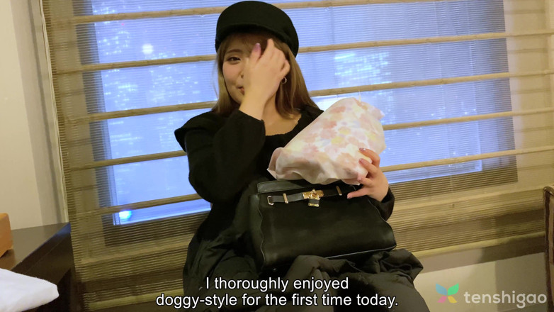 Tenshigao: Keiko Adachi Comes Back to Visit and We Fuck Her...