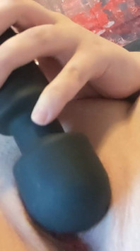 Teasing My Clit with My Wand