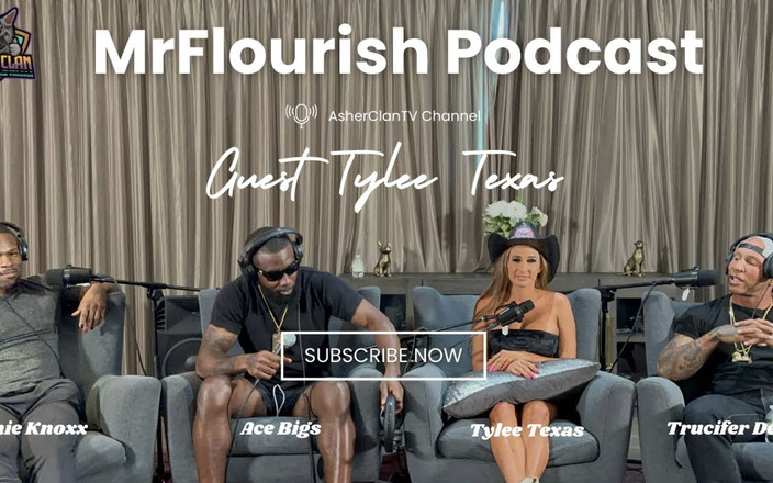 Mr Flourish Live: Mrflourish podcast con la invitada Tylee Texas antes de su...