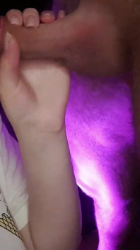 Mary Sucks Cock Close up and Gets Cum on Face