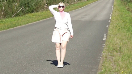 Nylon-Heels: Urlaubsstil