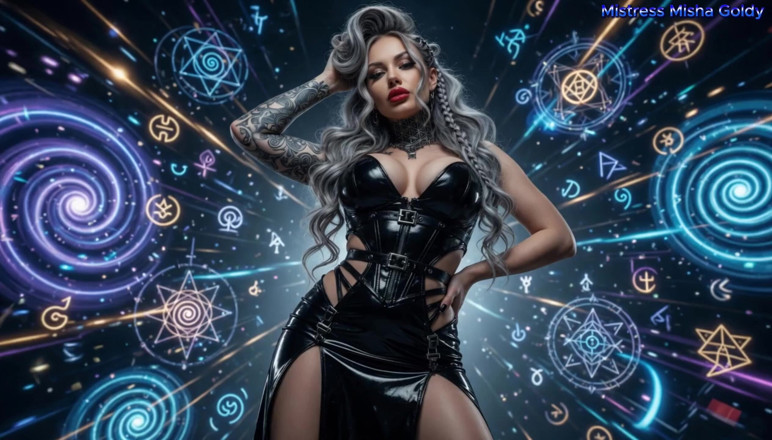 Goddess Misha Goldy: Ich spüre, wie meine Parasiten schlüpfen, während du wie eine...